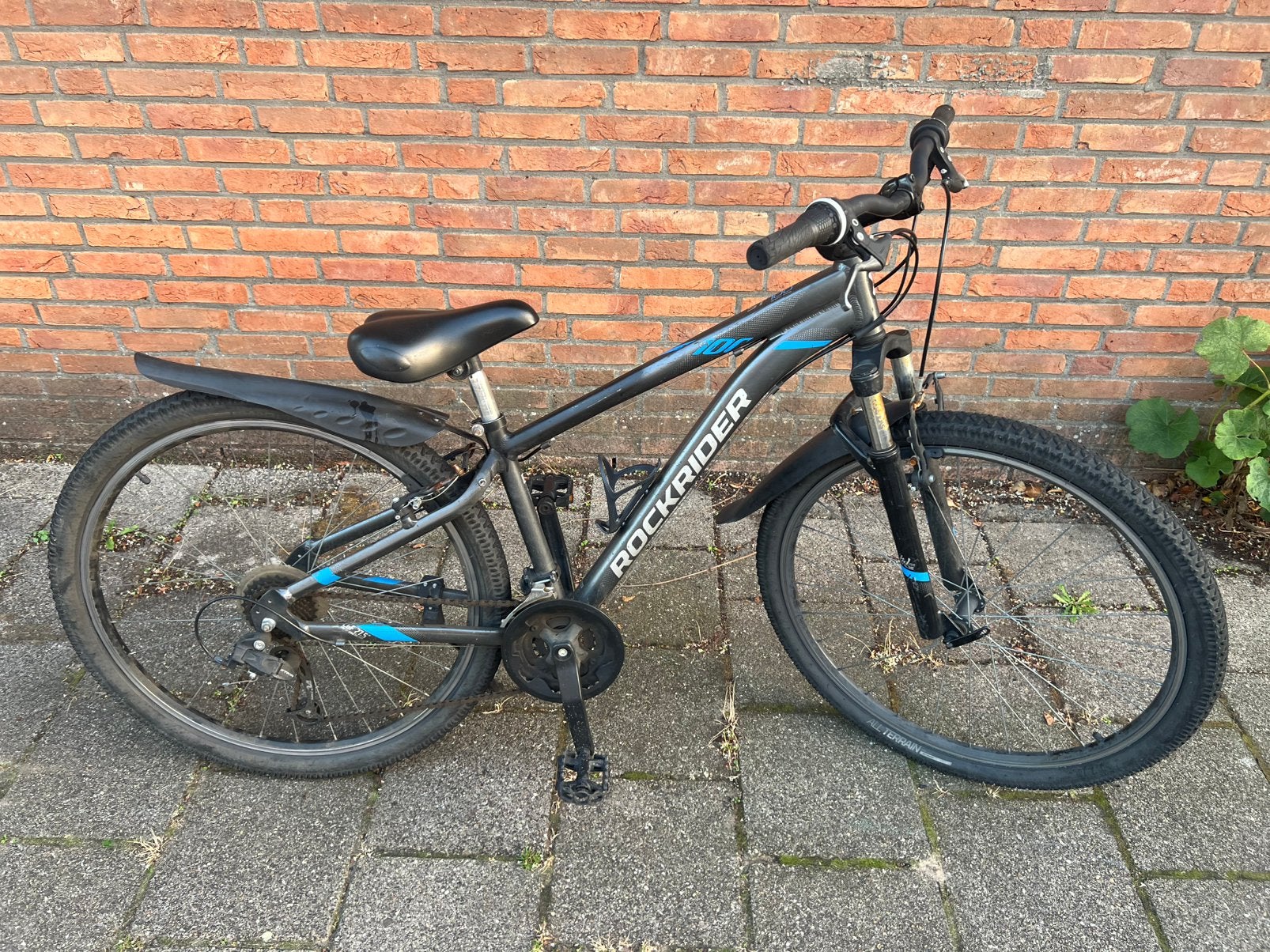 Gents Rockrider ST100 bike with handbrakes & 21 gears!, Zo goed als nieuw, Ophalen, 26 inch of meer, Handrem