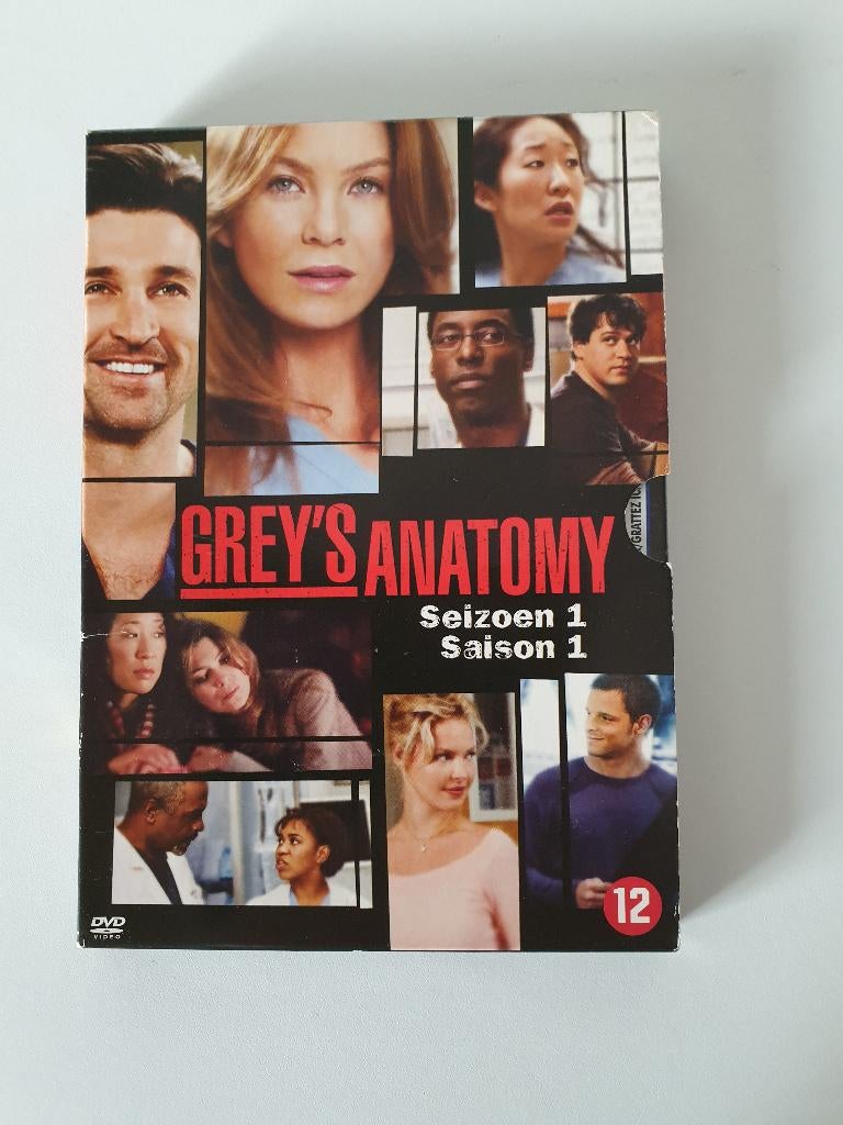DVD - Grey's Anatomy - Seizoen 1, Cd's en Dvd's, Dvd's | Tv en Series, Gebruikt, Alle leeftijden, Boxset, Drama