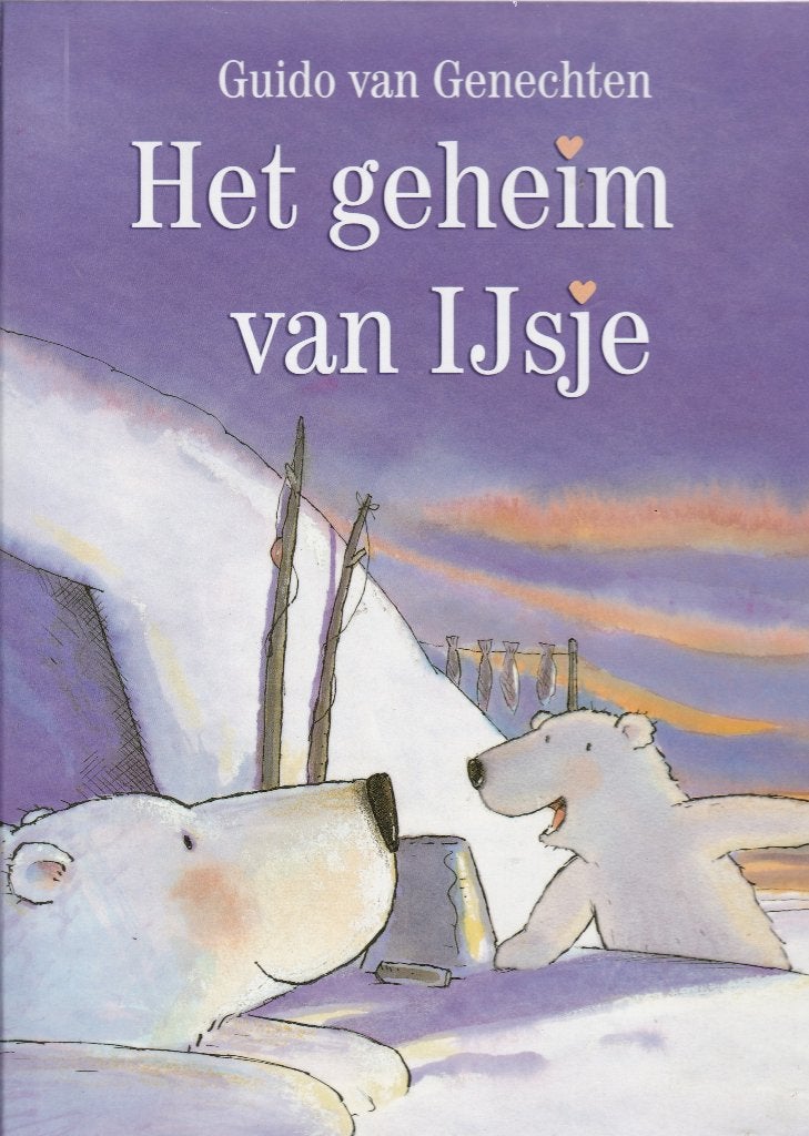 Guido van Genechten Grote knuffel-boek, Geheim van IJsje, Ophalen of Verzenden, Zo goed als nieuw, Fictie algemeen