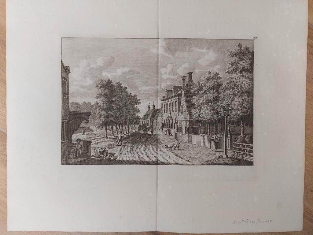 345  Het dorp Jorwerd - Jorwert Friesland Unieke uitgave, Ophalen of Verzenden