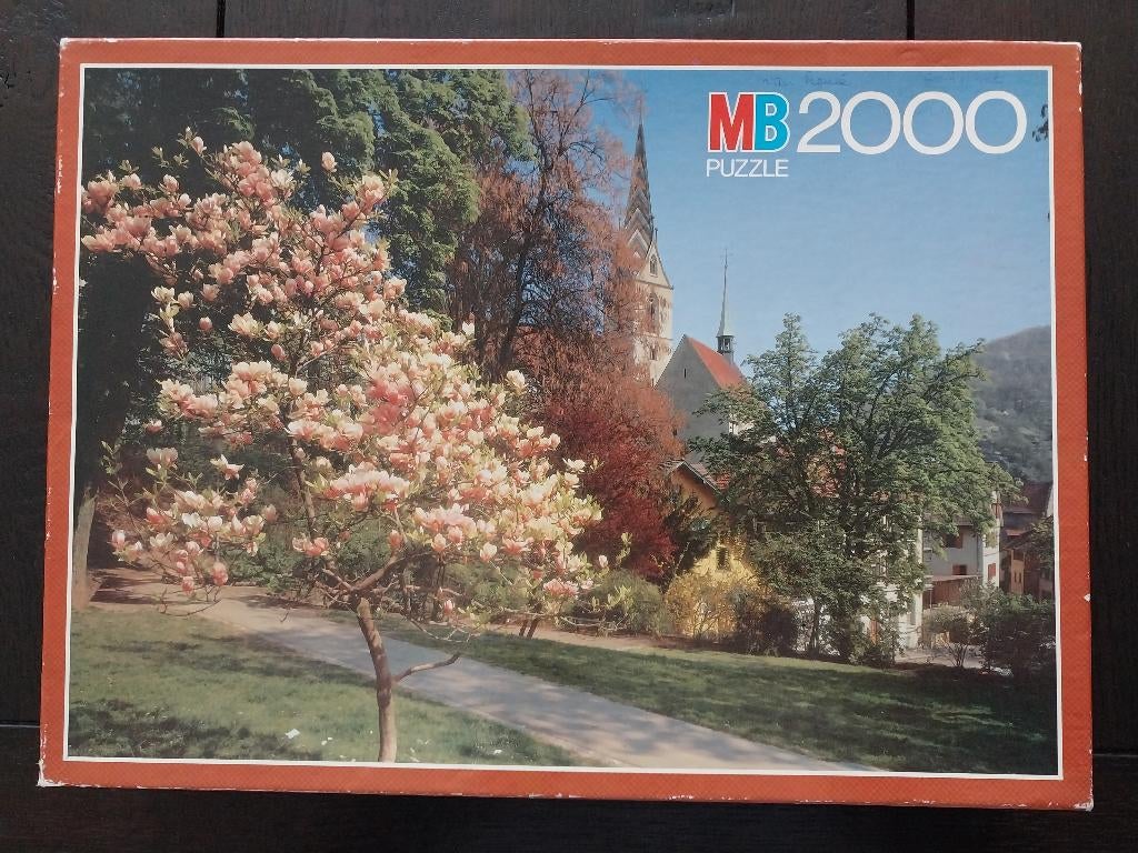 LEGPUZZEL  Majestic puzzle van MB  -2000 st.-, Ophalen of Verzenden, Meer dan 1500 stukjes, Gebruikt