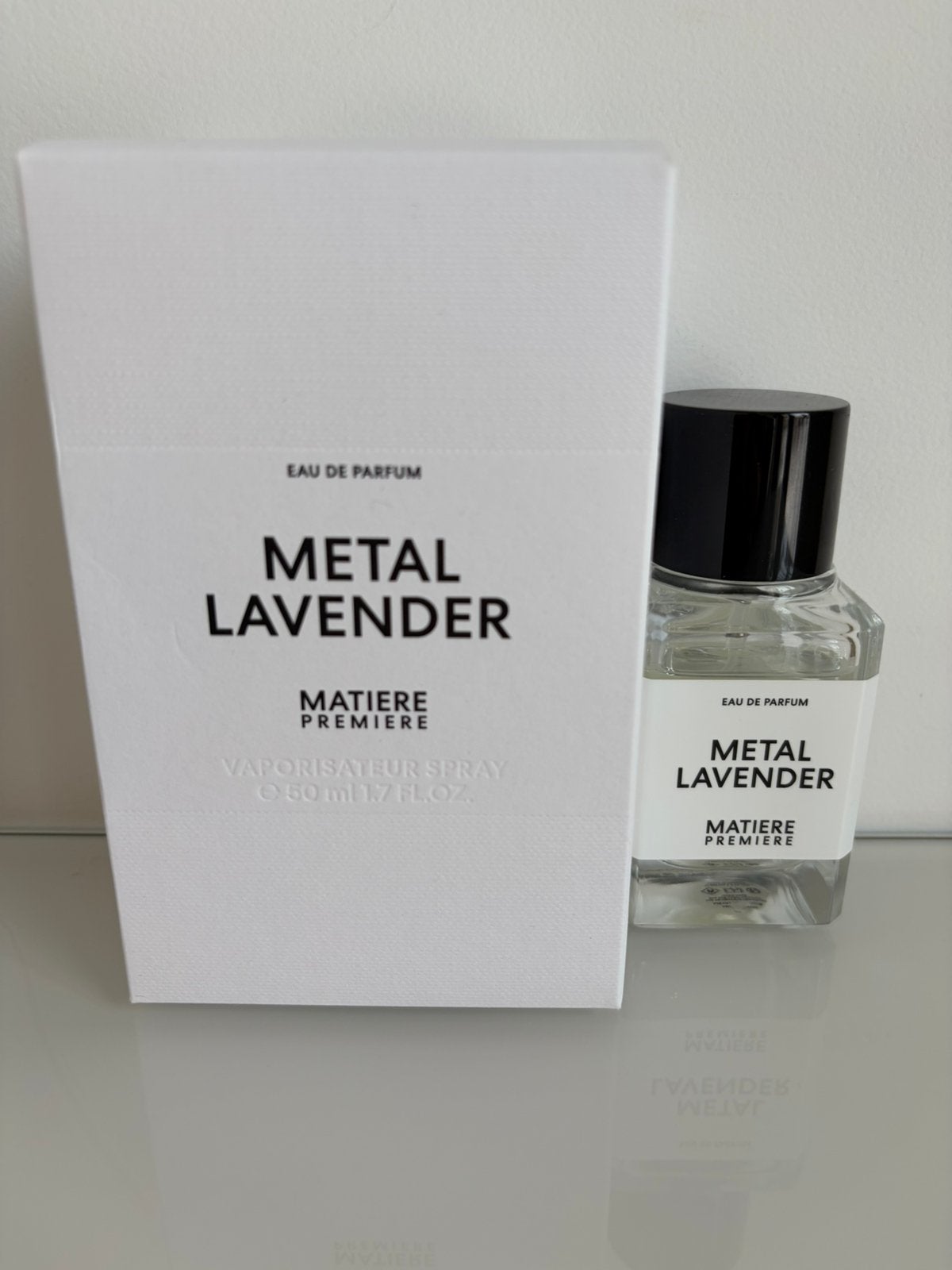 Matiere Premiere - Metal Lavender EDP 50ml - BIJNA VOL, Ophalen of Verzenden, Zo goed als nieuw, Parfumfles, Gevuld