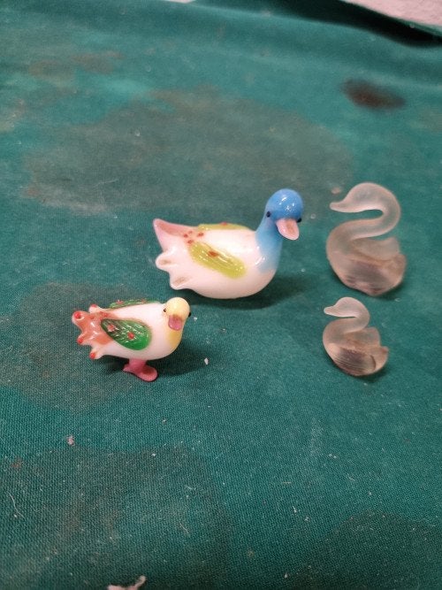 letterbakbeelden jaren 70 dieren glas, Verzamelen, Ophalen of Verzenden