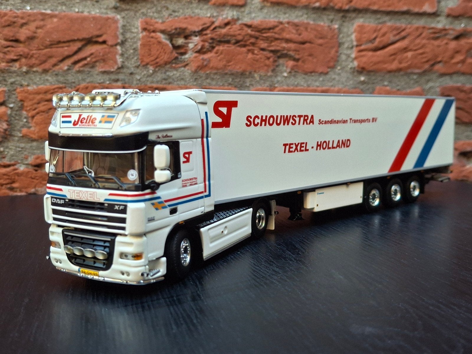 Wsi DAF XF 105 Jelle Schouwstra Texel, Ophalen of Verzenden, Zo goed als nieuw, Bus of Vrachtwagen, Wsi