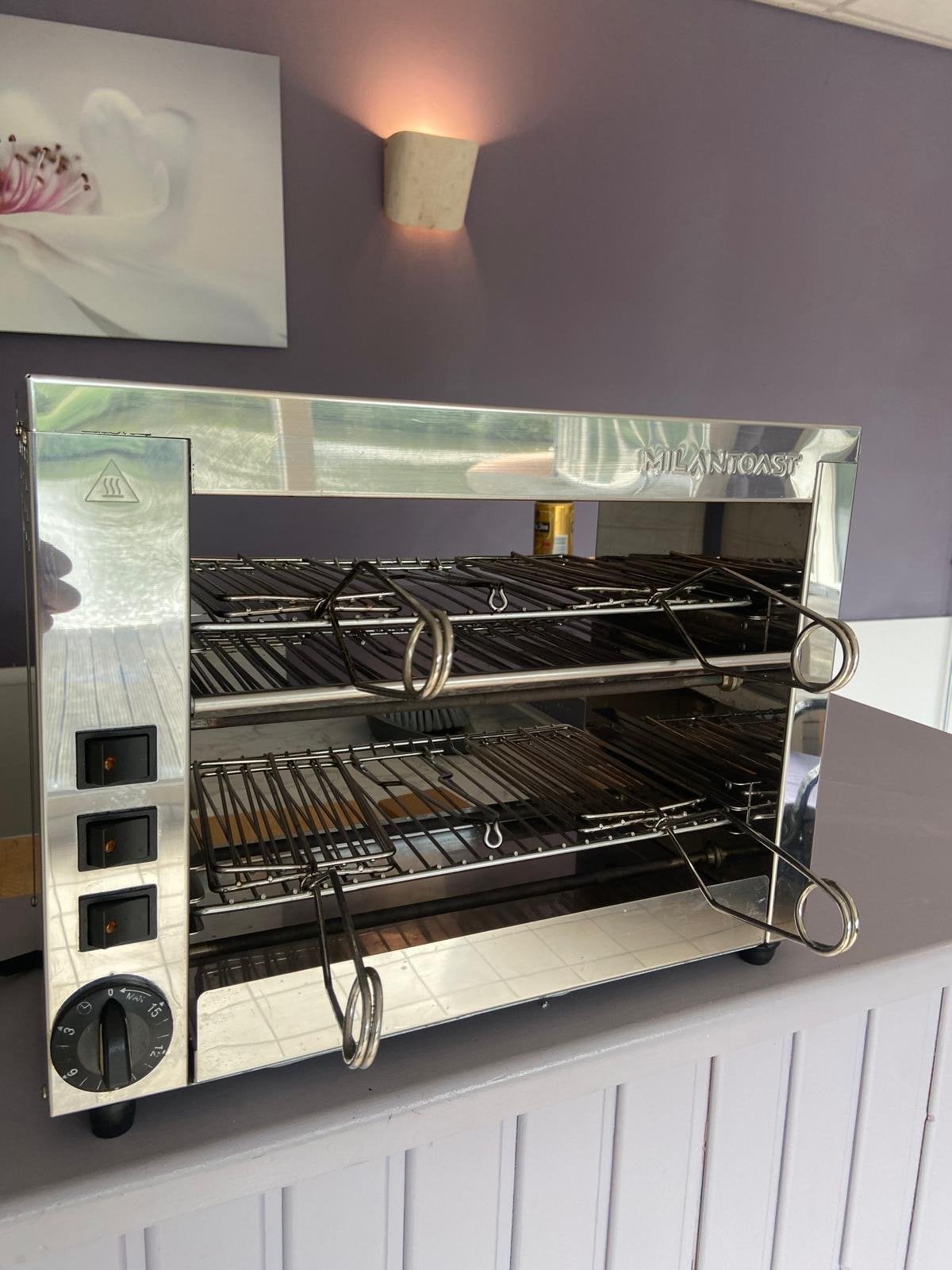 Professionele Milantoast tosti apparaat, Ophalen of Verzenden, Gebruikt