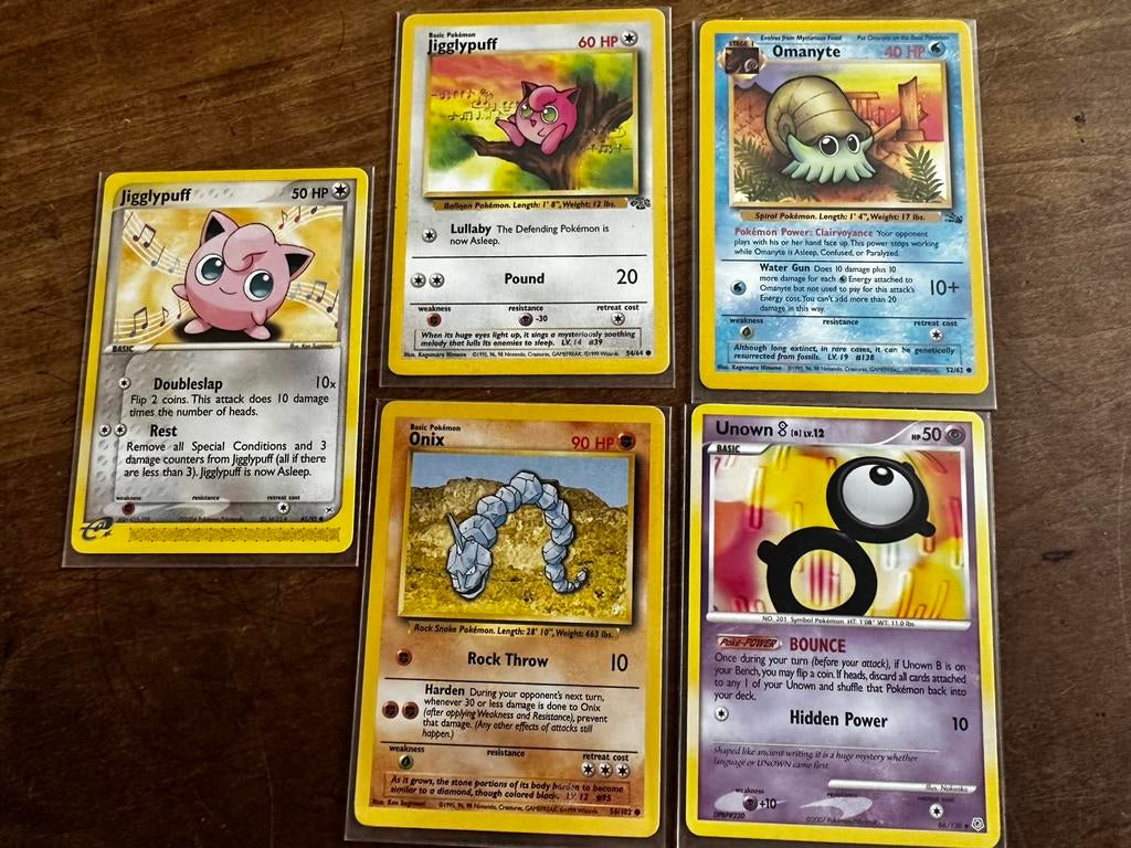Base Pokemon kaarten, Ophalen of Verzenden, Zo goed als nieuw, Meerdere kaarten