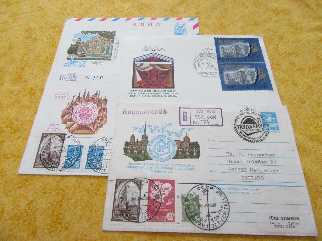 Rusland Herdenkings/ansichtkaarten/eerste dagen enveloppe., Postzegels en Munten, Ophalen of Verzenden, Onbeschreven, Europa