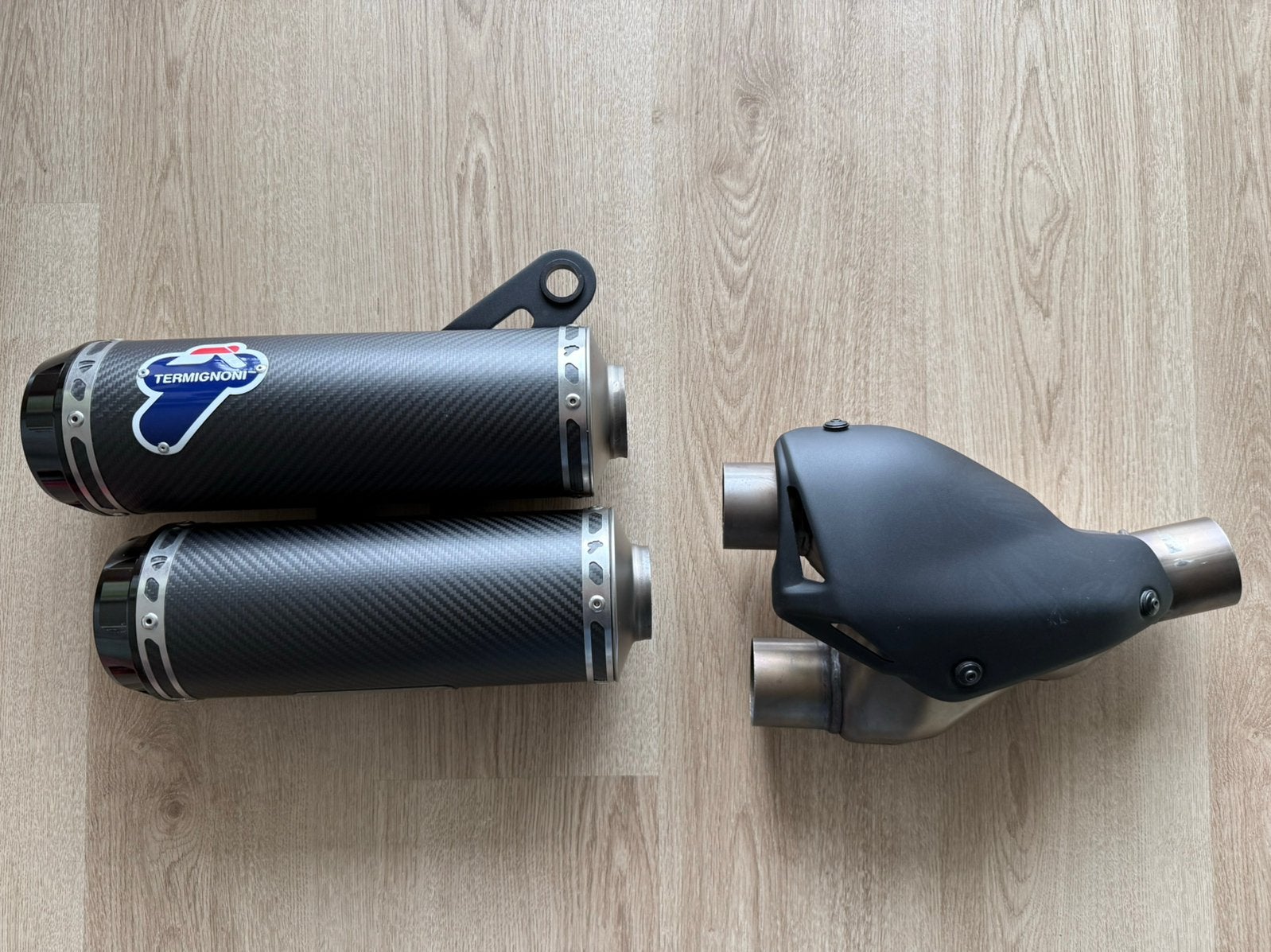 Termignoni Uitlaat Ducati Monster 1200 1200S 2014 - 2016, Motoren, Onderdelen | Ducati, Ophalen of Verzenden, Gebruikt