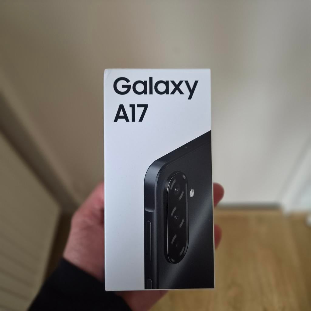 Samsung Galaxy A17 – 128GB – Zwart (Geseald +, Ophalen of Verzenden, Nieuw