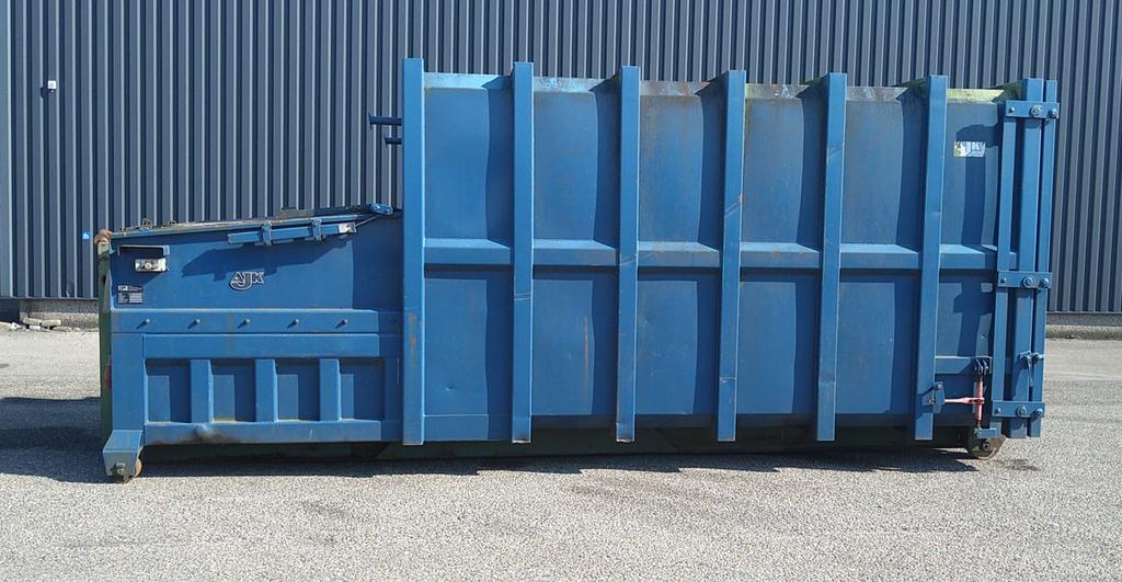 Papierpers / zelfpersende container, Ophalen, Gebruikt