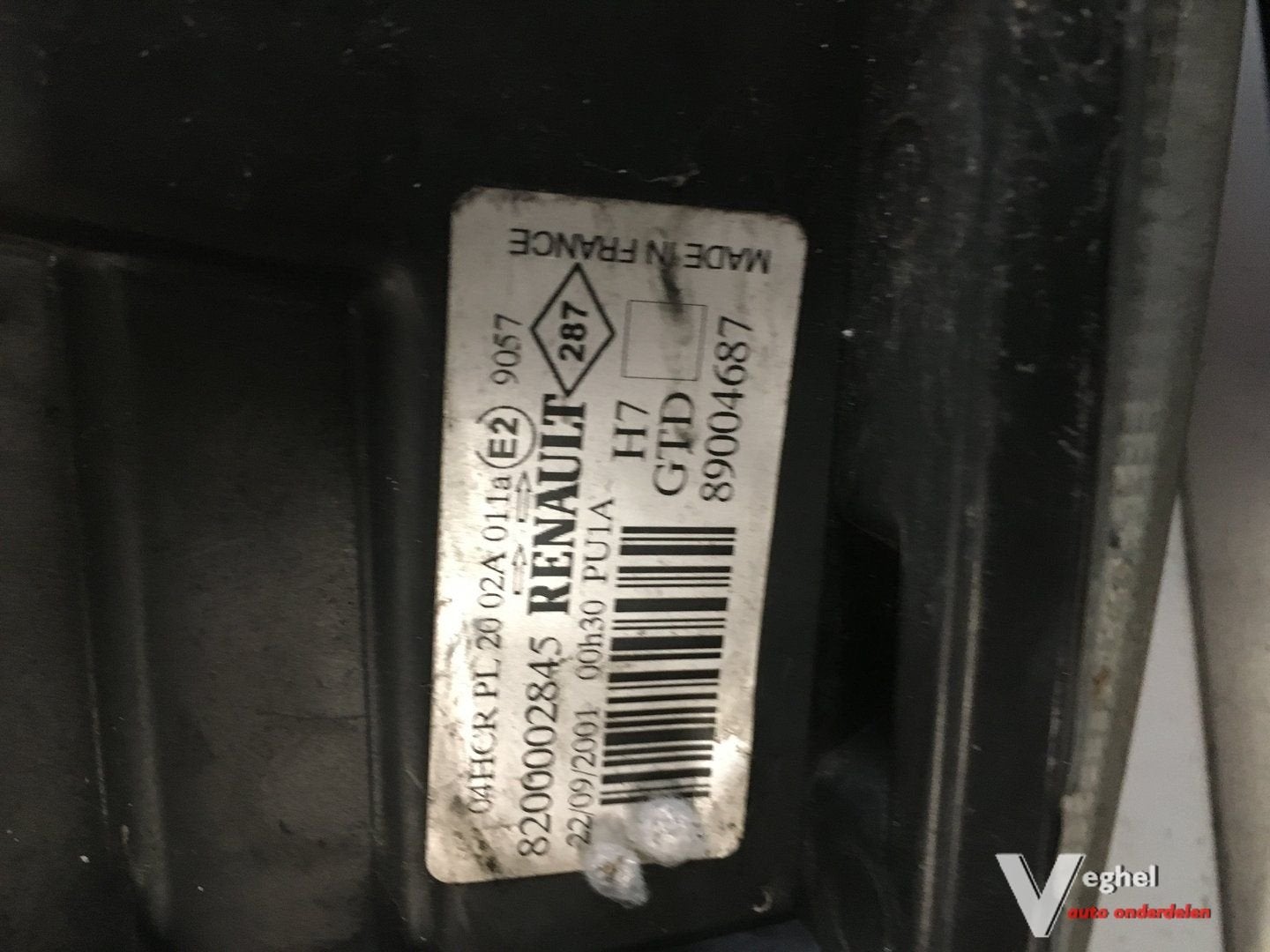 Renault Laguna 2001 Koplamp Linksvoor, Gebruikt, -, -, Ophalen of Verzenden
