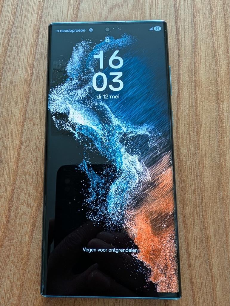 Samsung Galaxy S22 Ultra 256GB Groen 5G - Gebruikt, Ophalen of Verzenden