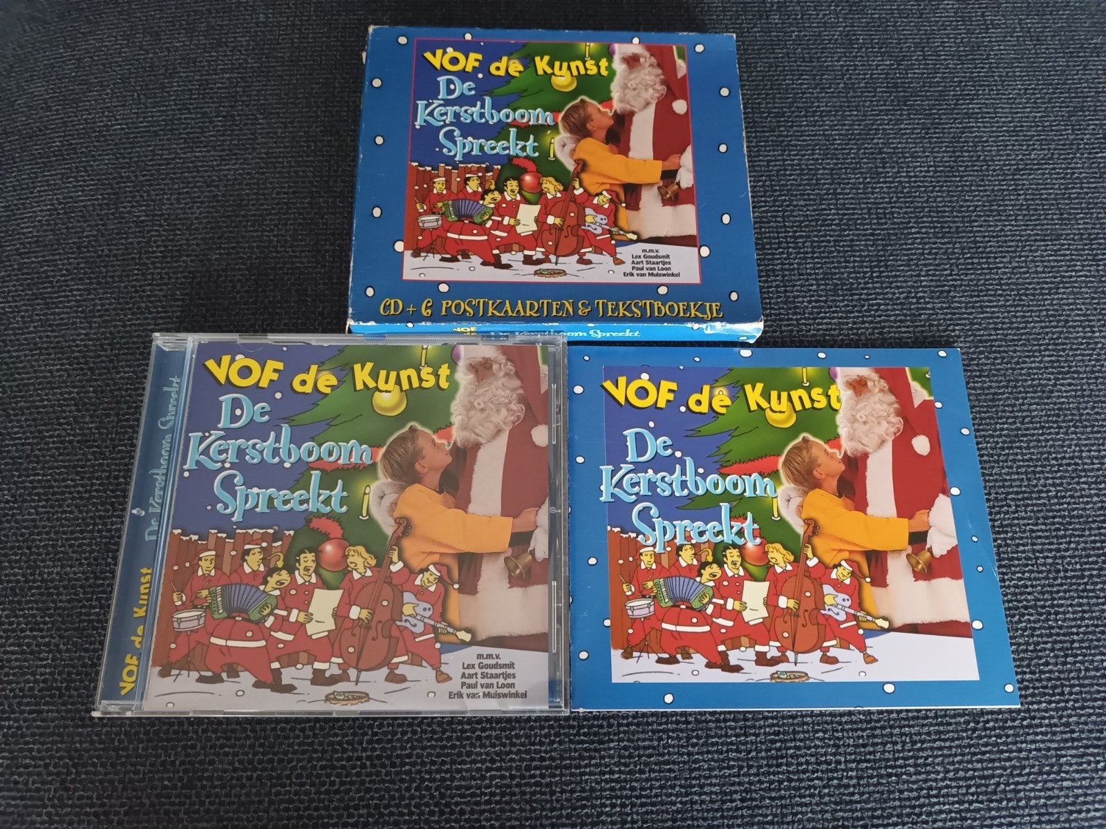 De Kerstboom Spreekt, Cd's en Dvd's, Ophalen of Verzenden, Zo goed als nieuw, Inclusief boekje