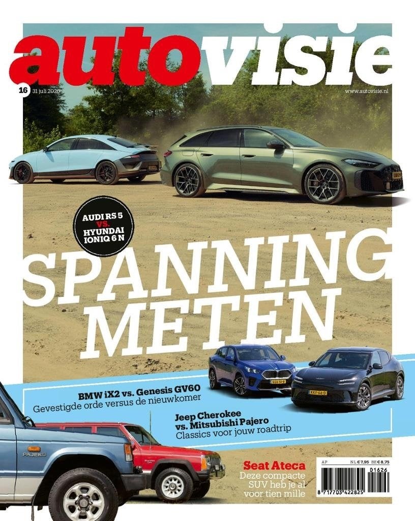 Autovisie 16 2026 : Audi RS5 Avant - Hyundai Ioniq 6 N - BMW, Ophalen of Verzenden, Gelezen, Algemeen