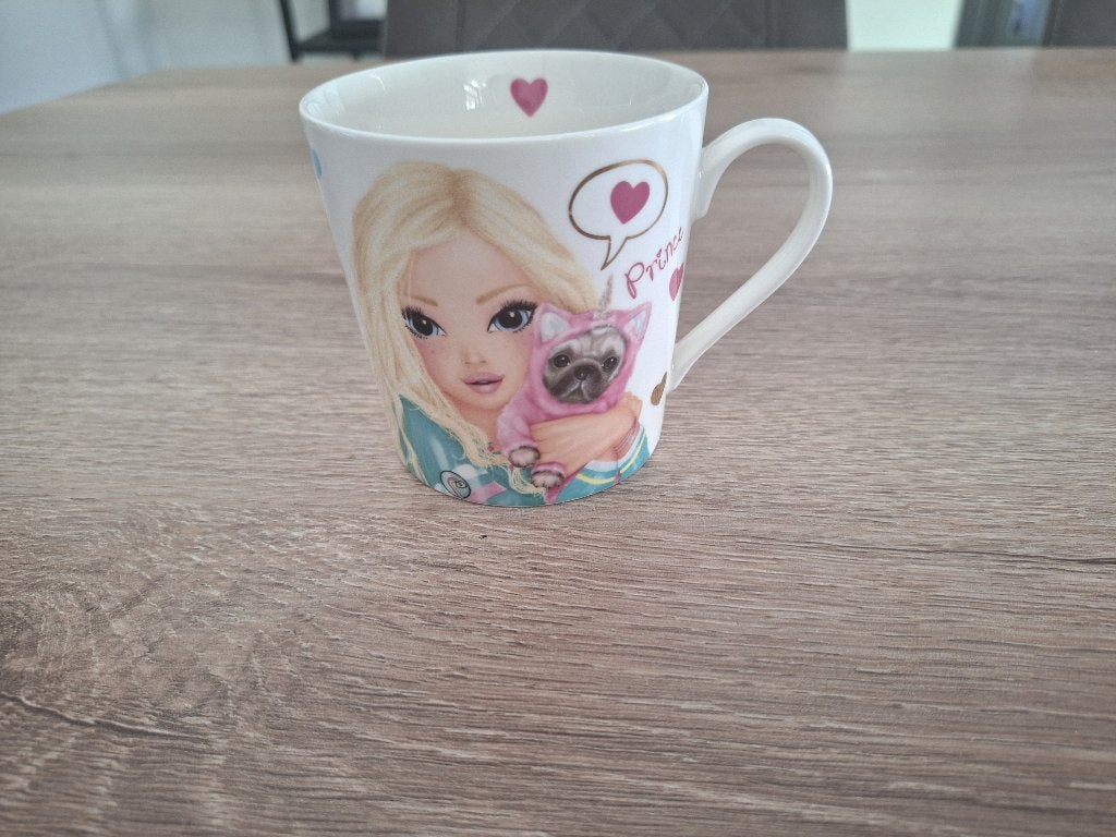 Mok van Top Models, Ophalen of Verzenden, Zo goed als nieuw