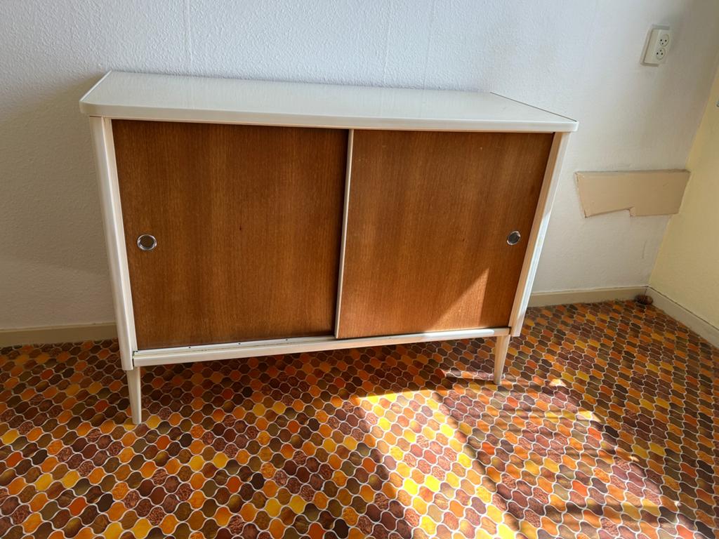 retro commode, Kinderen en Baby's, Kinderkamer | Commodes en Kasten, Gebruikt, 100 cm of meer, Minder dan 50 cm, Commode