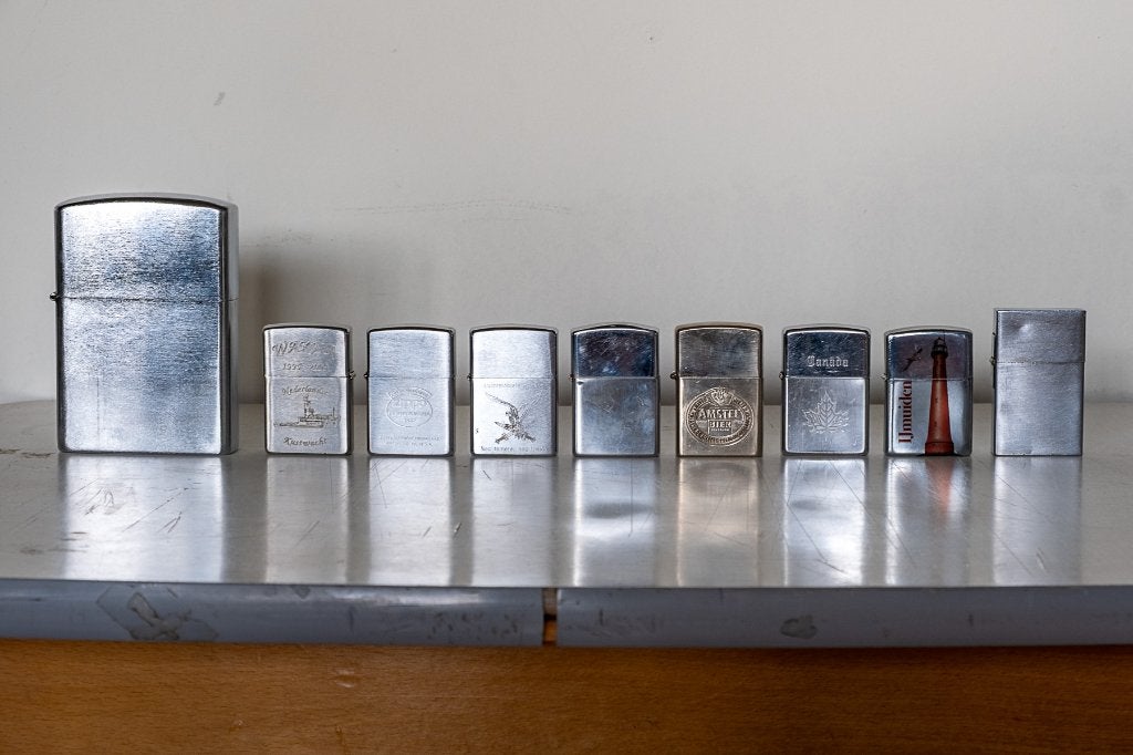 Collectie Zippo aanstekers, Verzamelen, Ophalen of Verzenden, Gebruikt, Aansteker