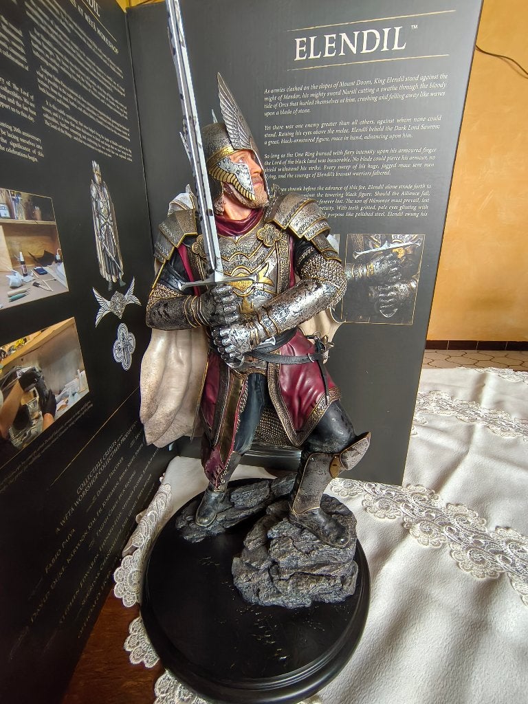 Lord Of The Rings Weta Elendil 1/6, Verzamelen, Ophalen of Verzenden, Zo goed als nieuw