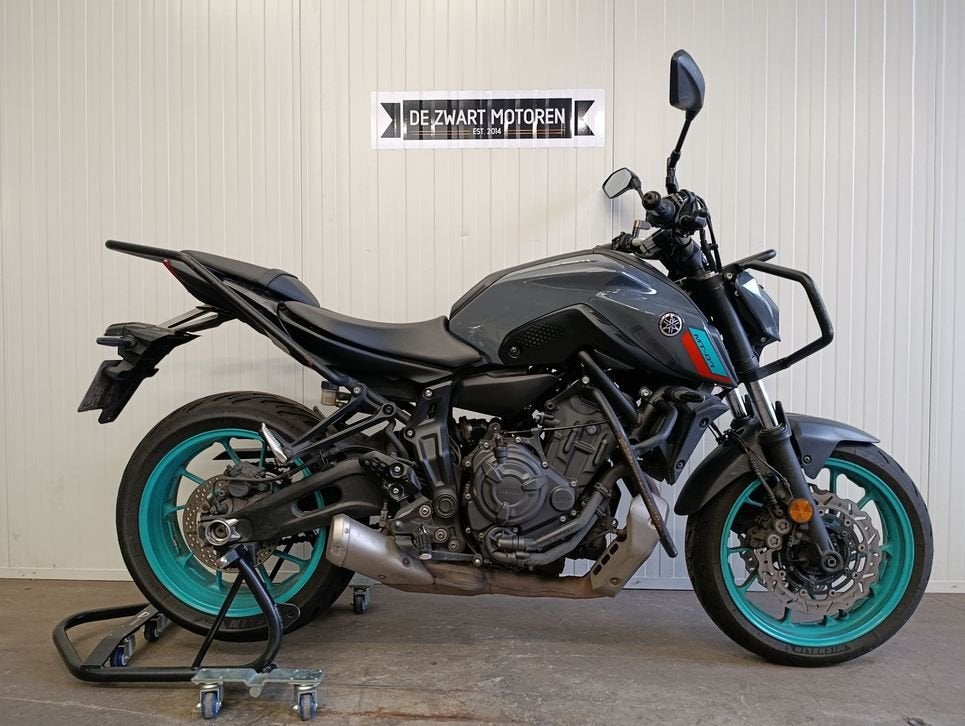 YAMAHA MT 07 bj 2022 79718 km lesmotor rijles MT07, Motoren, 2 cilinders, Motorrijbewijs A, Bedrijf, Onbekend