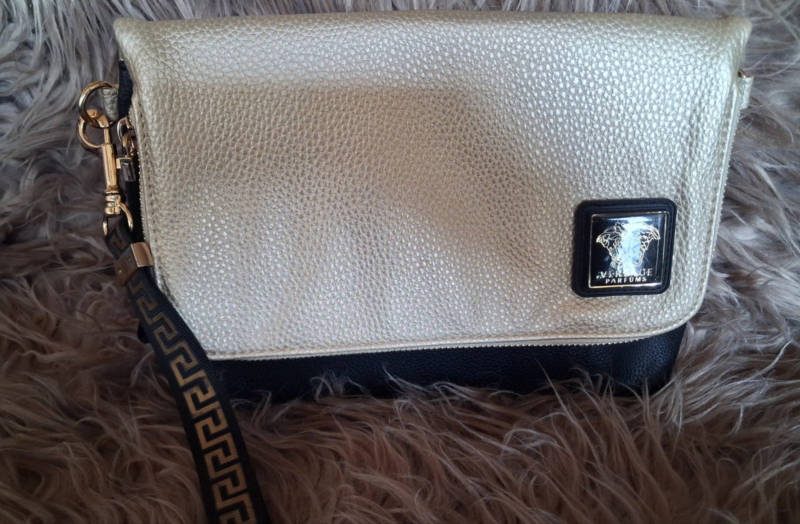 Versace Clutch Tasje orgineel, Ophalen of Verzenden, Zo goed als nieuw, Overige kleuren, Avondtasje