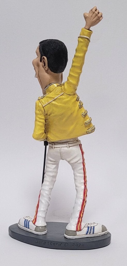 Freddie Mercury groot beeld by Warren Stratford decoratie, Info@deconoord.nl, Deco Noord, Nieuw, Ophalen of Verzenden