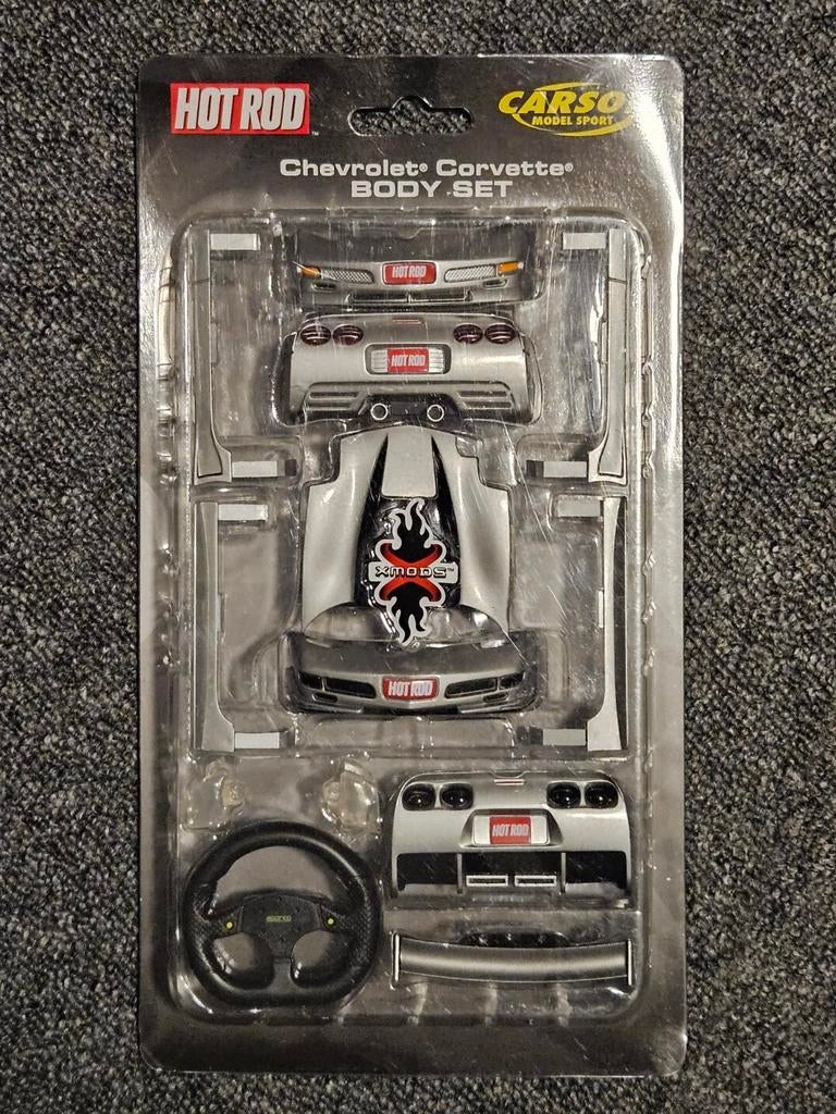 Carson XMODS Corvette C5 Bodykit, Overige merken, Auto, 1:32 tot 1:50, Ophalen of Verzenden