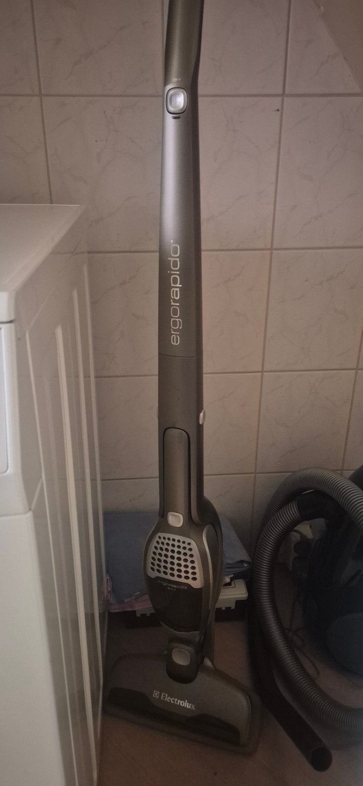 Electrolux Ergorapido Steelstofzuiger - Draadloos, Witgoed en Apparatuur, Stofzuigers, Ophalen, Gebruikt, Draadloos, Reservoir