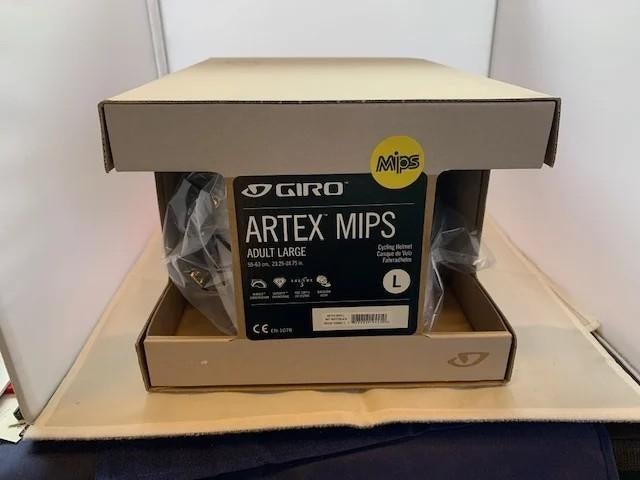 GIRO ARTEX MIPS ATB Fietshelm, L, Zwart/Wit, Gloednieuw, Nieuw, Ophalen of Verzenden, Heer of Dame, M