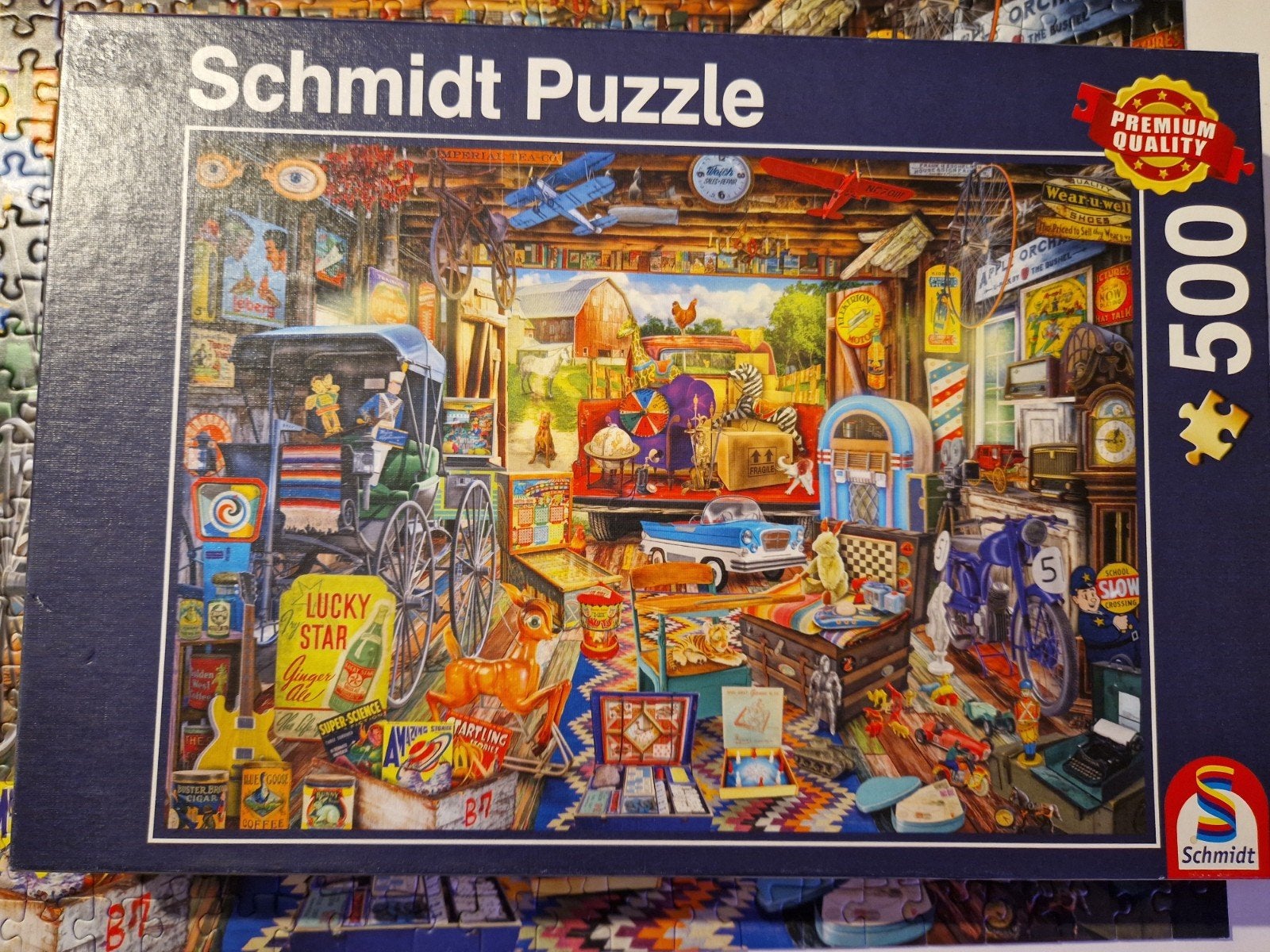 Ravensburger puzzel 500 stukjes, Ophalen of Verzenden, 500 t/m 1500 stukjes, Zo goed als nieuw