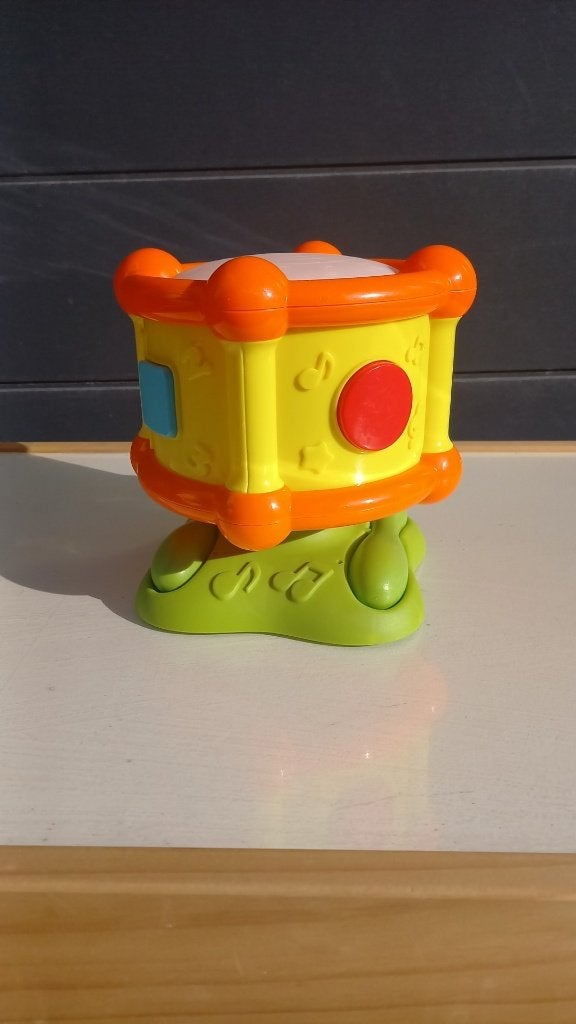 Interactieve speelgoedtrommel voor kinderen, Ophalen, Zo goed als nieuw, Overige typen, Met licht