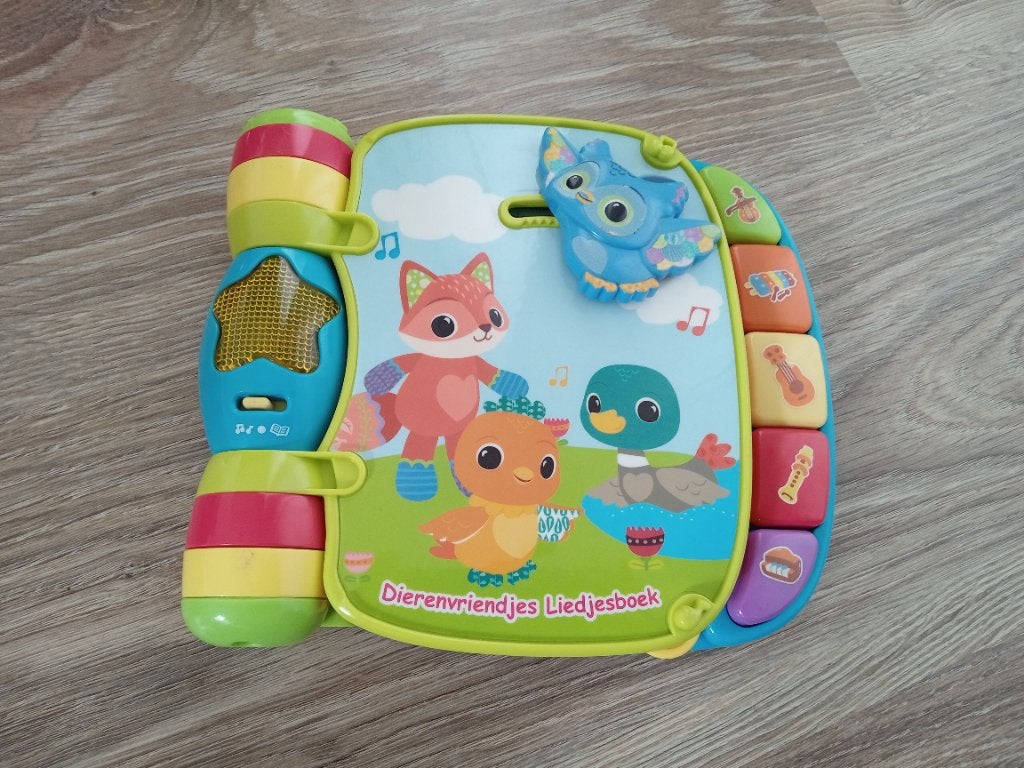 VTech dierenvriendjes liedjesboek, Ophalen of Verzenden, Gebruikt, 6 maanden tot 2 jaar