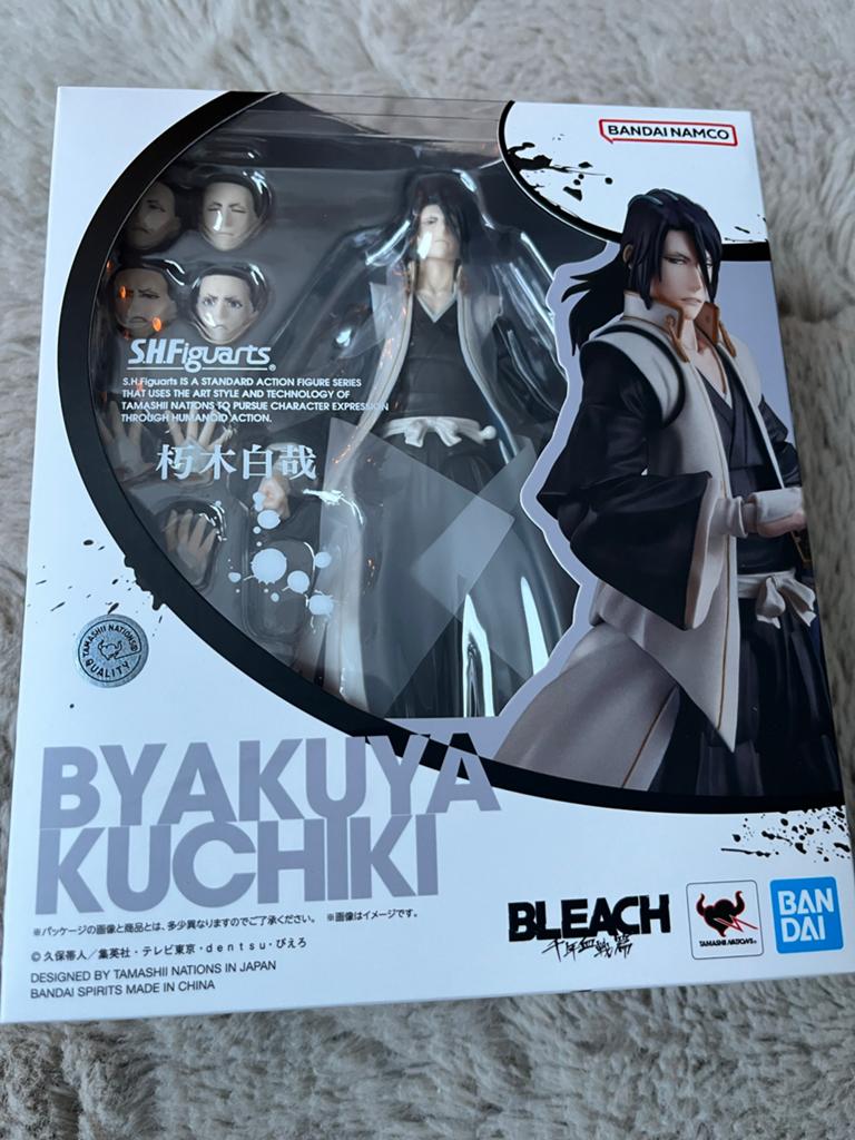 SH Figuarts Byakuya Kuchiki Bleach Figuur Nieuw, Ophalen of Verzenden, Zo goed als nieuw