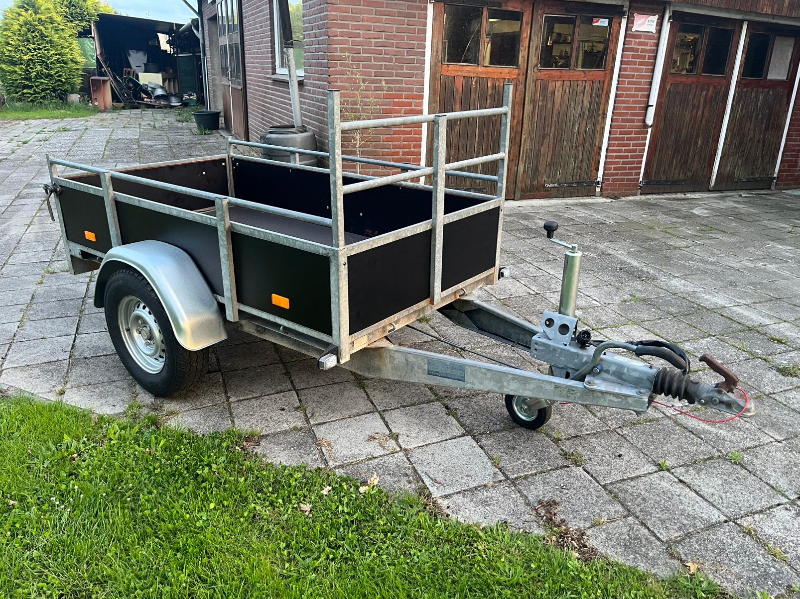 Hapert R 1000kg aanhanger met eigen kenteken, Auto diversen, Aanhangers en Bagagewagens, Ophalen, Zo goed als nieuw