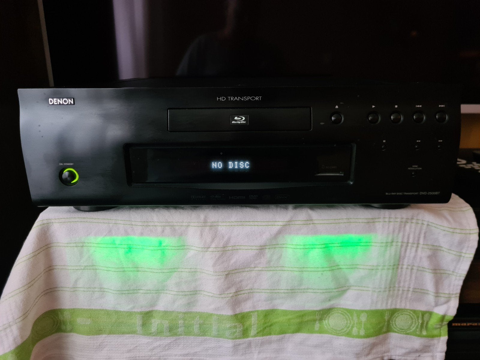 Denon DVD 2500 BT incl remote, Ophalen, Zo goed als nieuw, Overige merken