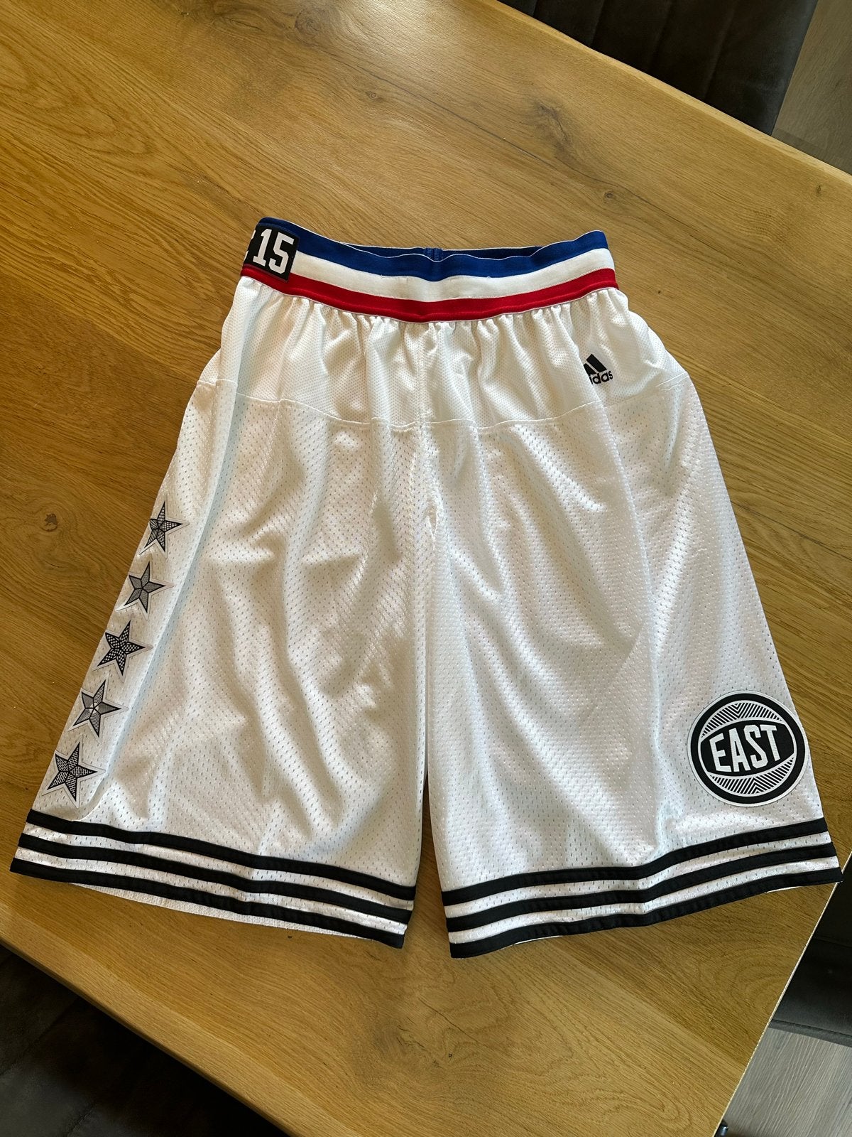 Adidas NBA All-Star Game 2015 Shorts Maat M, Maat 48/50 (M), Wit, Ophalen of Verzenden, Gedragen