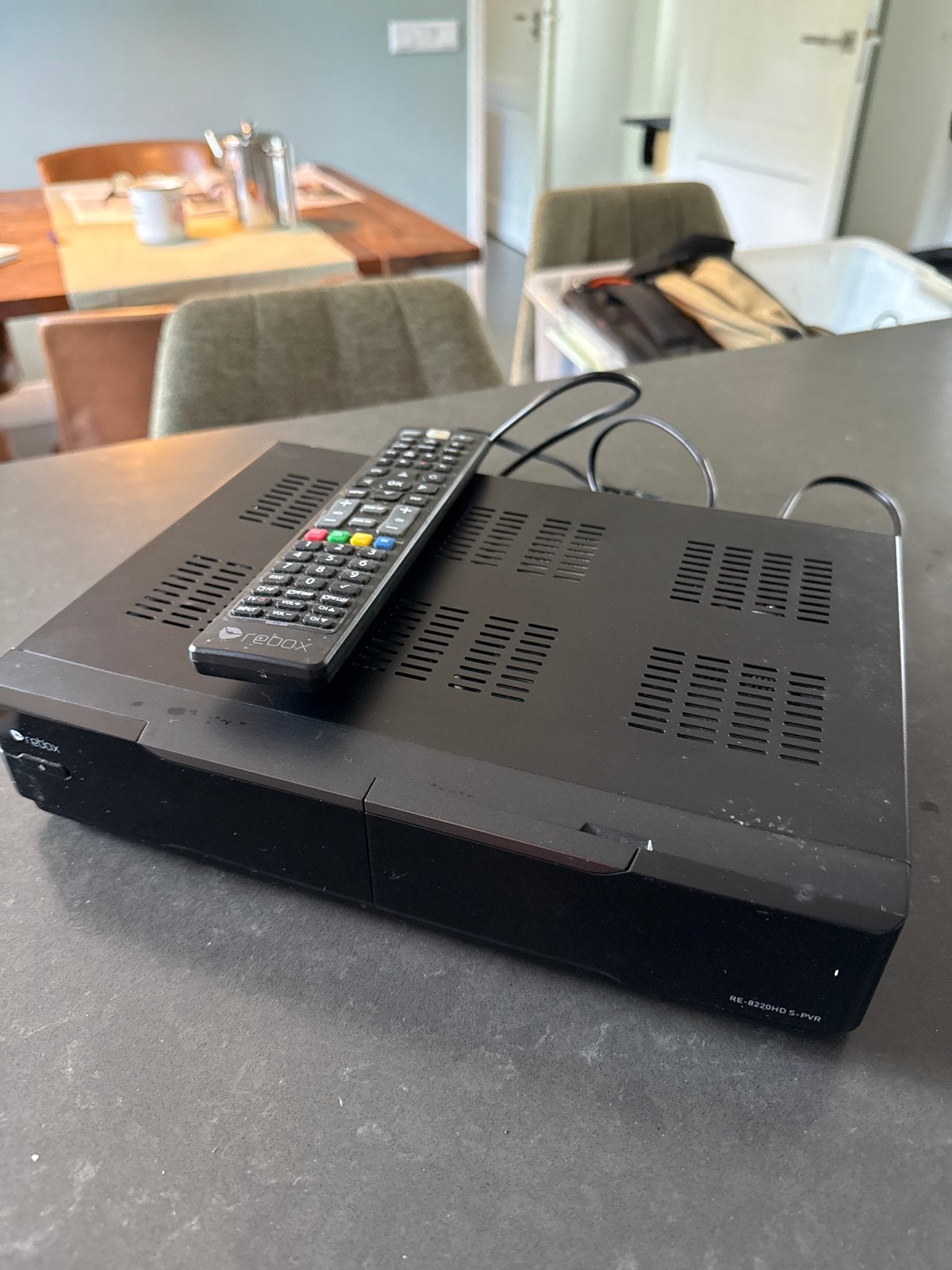 Rebox 8220HD S-PVR digitale ontvanger met afstandsbediening, Ophalen, Gebruikt, Harddiskrecorder