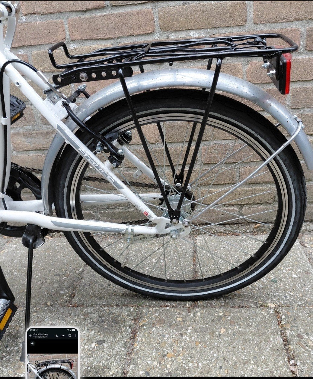 vouwfiets, 20 inch of meer, Velgrem, Zo goed als nieuw, Totaal opvouwbaar