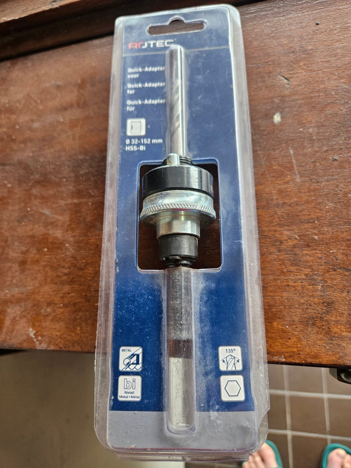 Rotec Quick-Adapter voor Boor Ø 32-152 mm HSS-Bi, Onbekend e-mailadres, gelieve contact op te nemen voor details., Overige typen