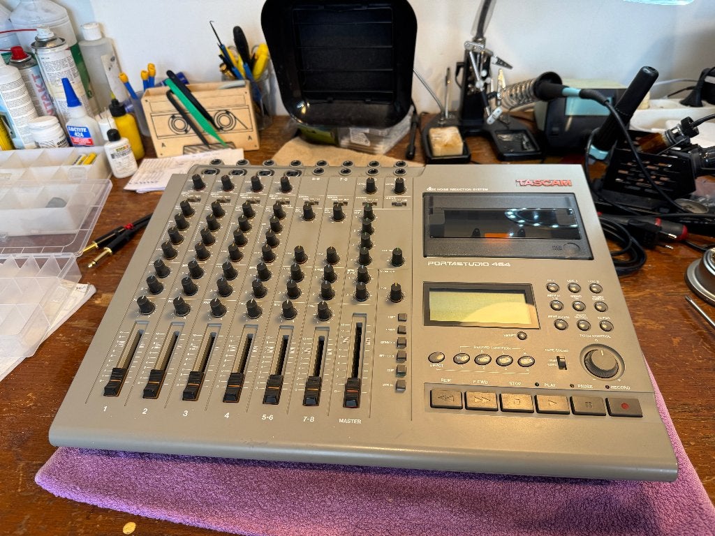 Tascam 464 (Fully Serviced), Muziek en Instrumenten, Ophalen of Verzenden, Zo goed als nieuw, 5 tot 10 kanalen