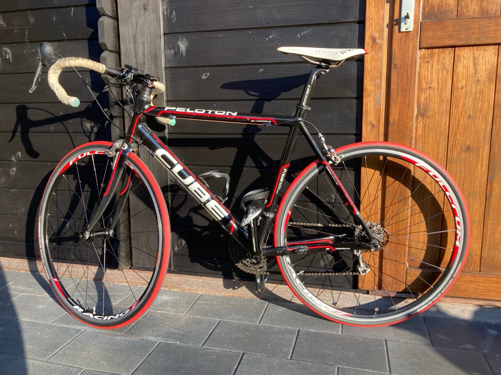 Cube Peleton racefiets- Frame 56 cm, nieuwe banden, Fietsen en Brommers, Gebruikt, Velgrem, Meer dan 20 versnellingen, 53 tot 57 cm