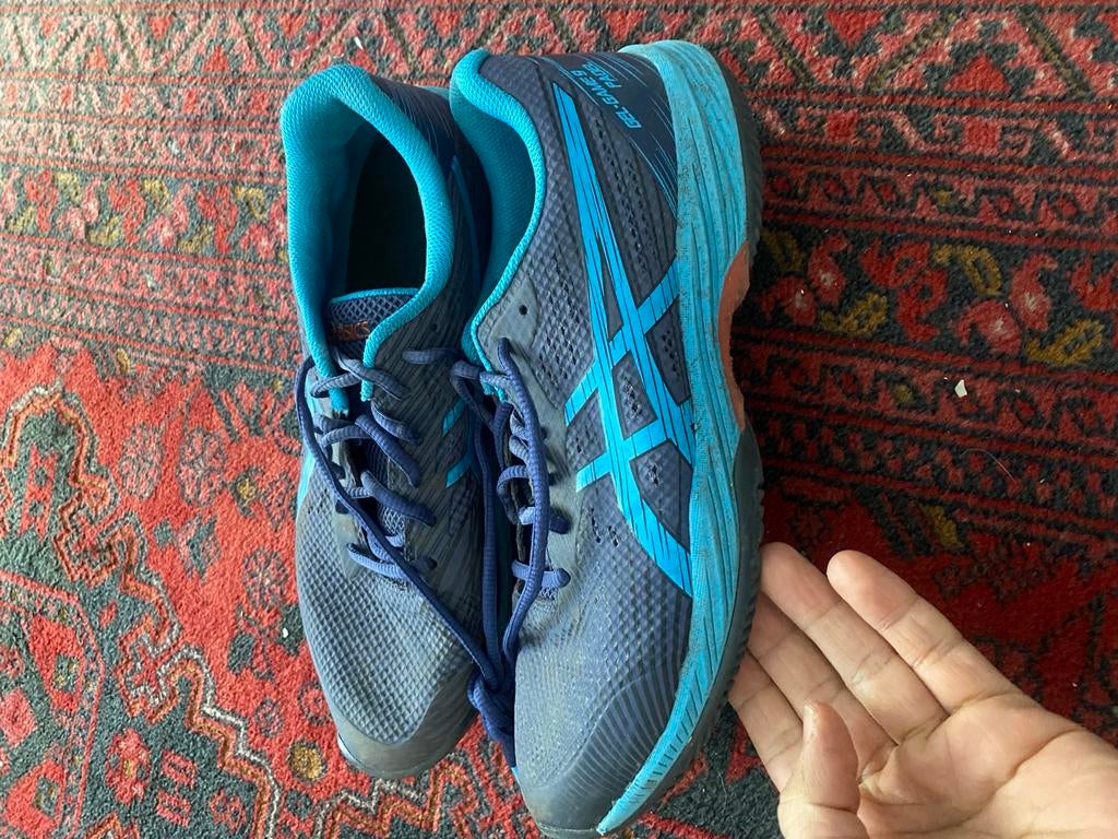Asics Gel-Game 9 Padel Schoenen - Maat 42.5, Ophalen of Verzenden, Gebruikt, Padelschoenen