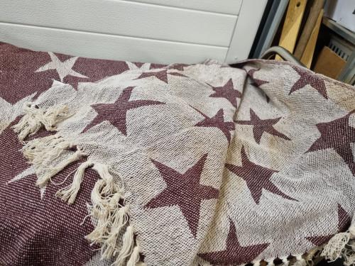 kleden geweven sterren 2 stuks, Huis en Inrichting, Tafelkleden, Ophalen of Verzenden, 'T Olde Gre-j, Info@toldegrej.nl, Endepoelstraat 20f Didam