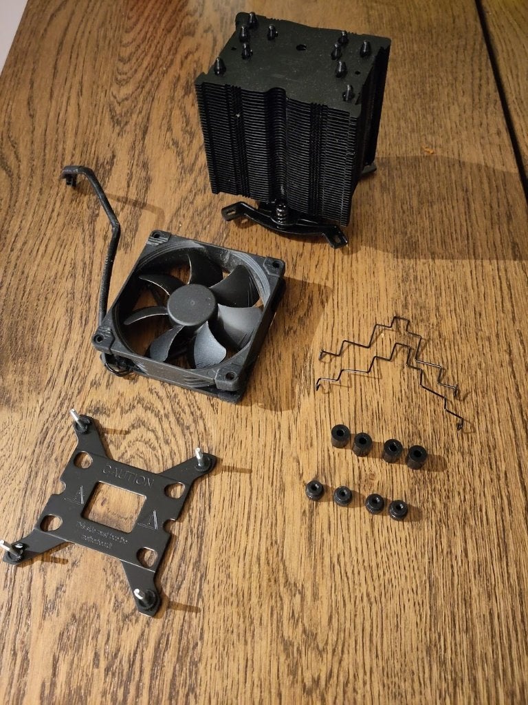 Noctua CPU koeler NH-U9S zwart, Ophalen of Verzenden, Gebruikt, Luchtkoeling