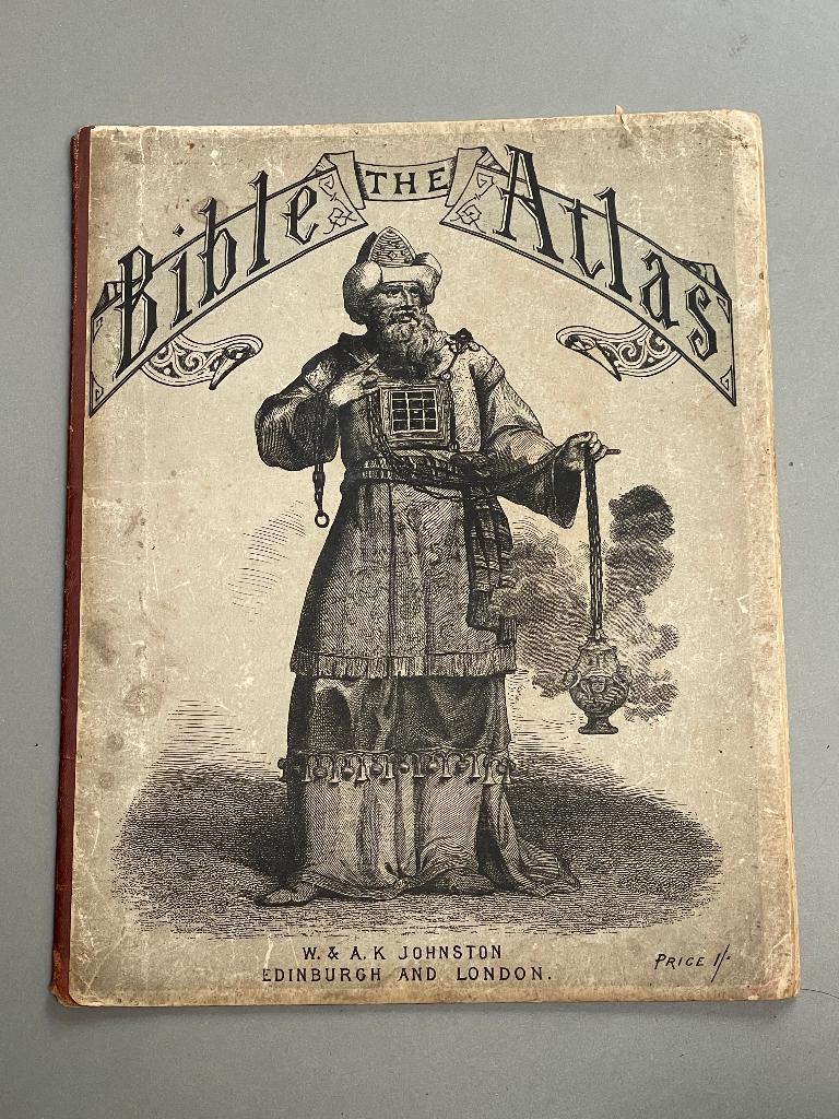 Atlas: The Bible atlas 1876 , Gelezen, Overige atlassen, Overige gebieden, Ophalen of Verzenden