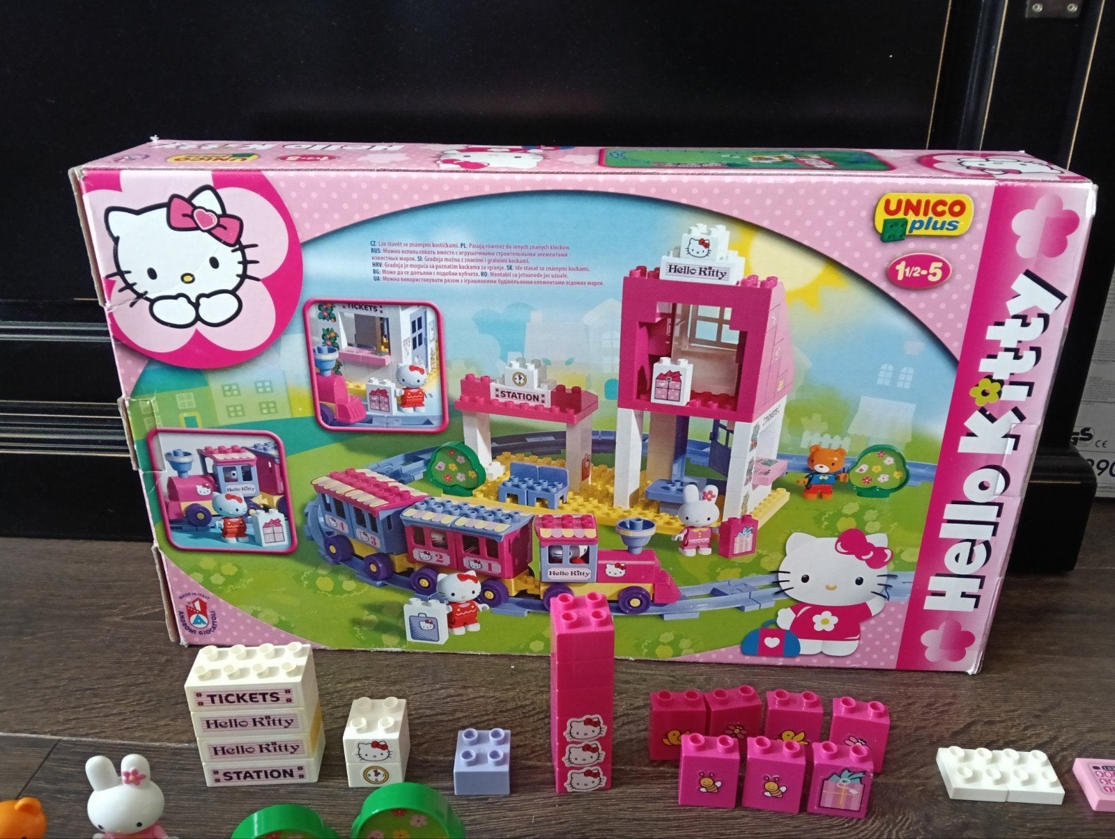Hello Kitty Treinset met Station, Ophalen, Gebruikt, Overige merken