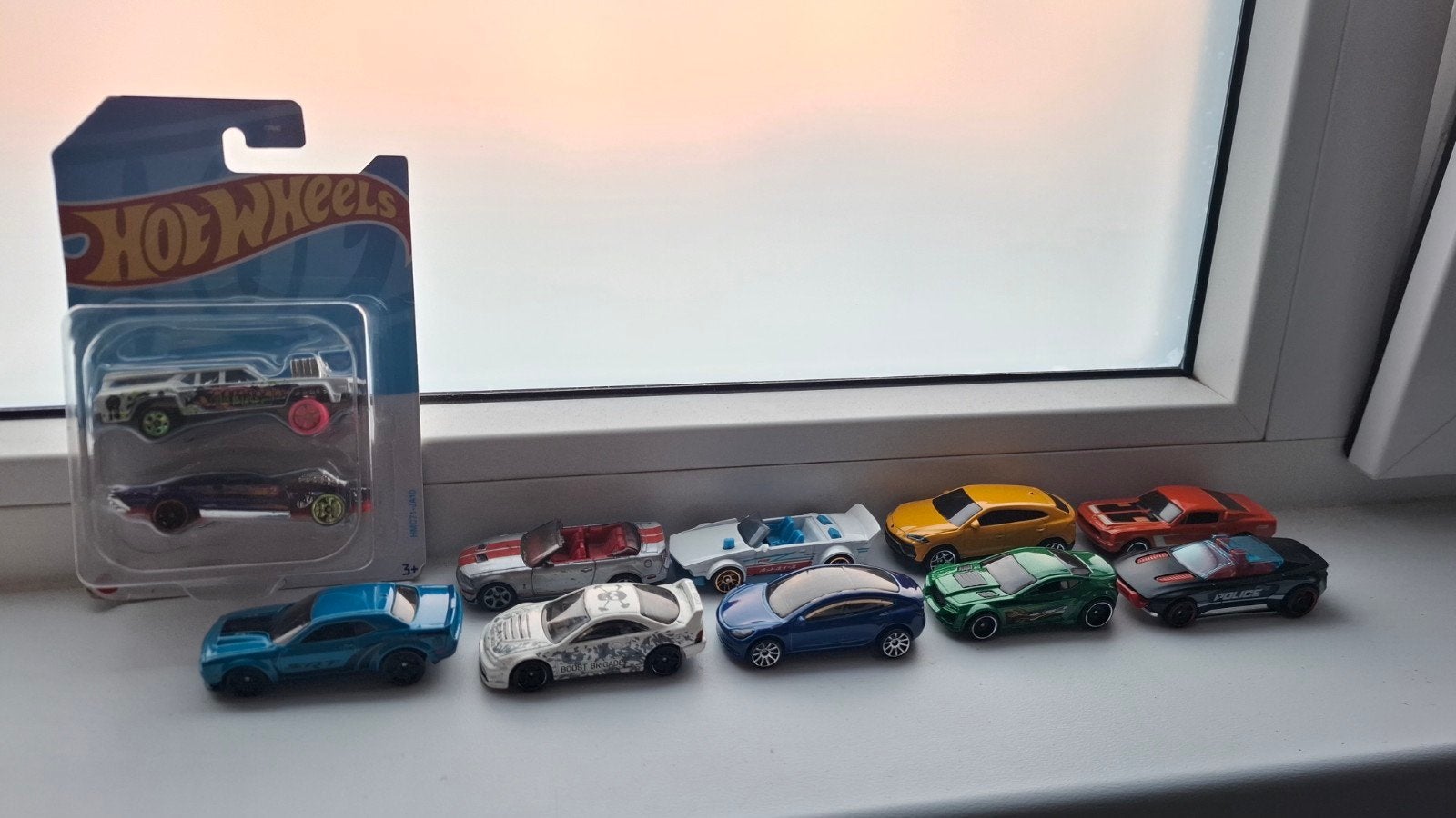 Hot Wheels auto's - Diverse modellen, Ophalen, Gebruikt, Auto