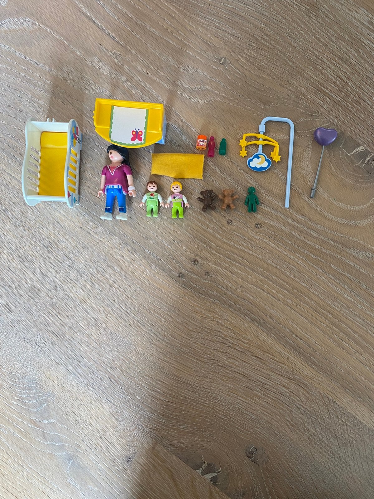 Playmobil babykamer, Losse onderdelen, Ophalen of Verzenden, Zo goed als nieuw, Figuren