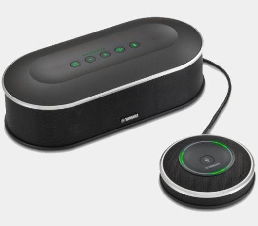 Yamaha YVC-1000 Conferentie Speakerphone + extra microfoon, Ophalen of Verzenden, Zo goed als nieuw, Audiokanaal 2, Yamaha