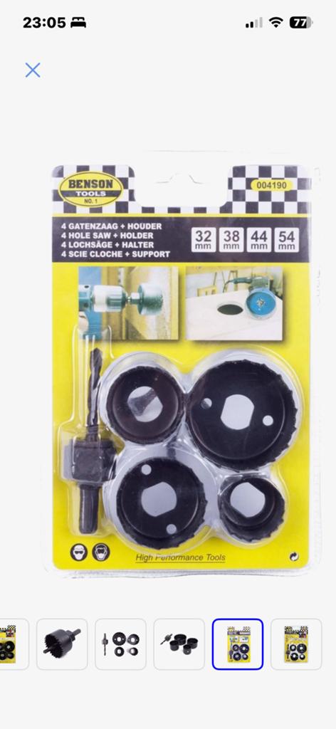Te koop gatenboor, Doe-het-zelf en Verbouw, Gereedschap | Boormachines, Ophalen of Verzenden, Zo goed als nieuw, Kolomboormachine