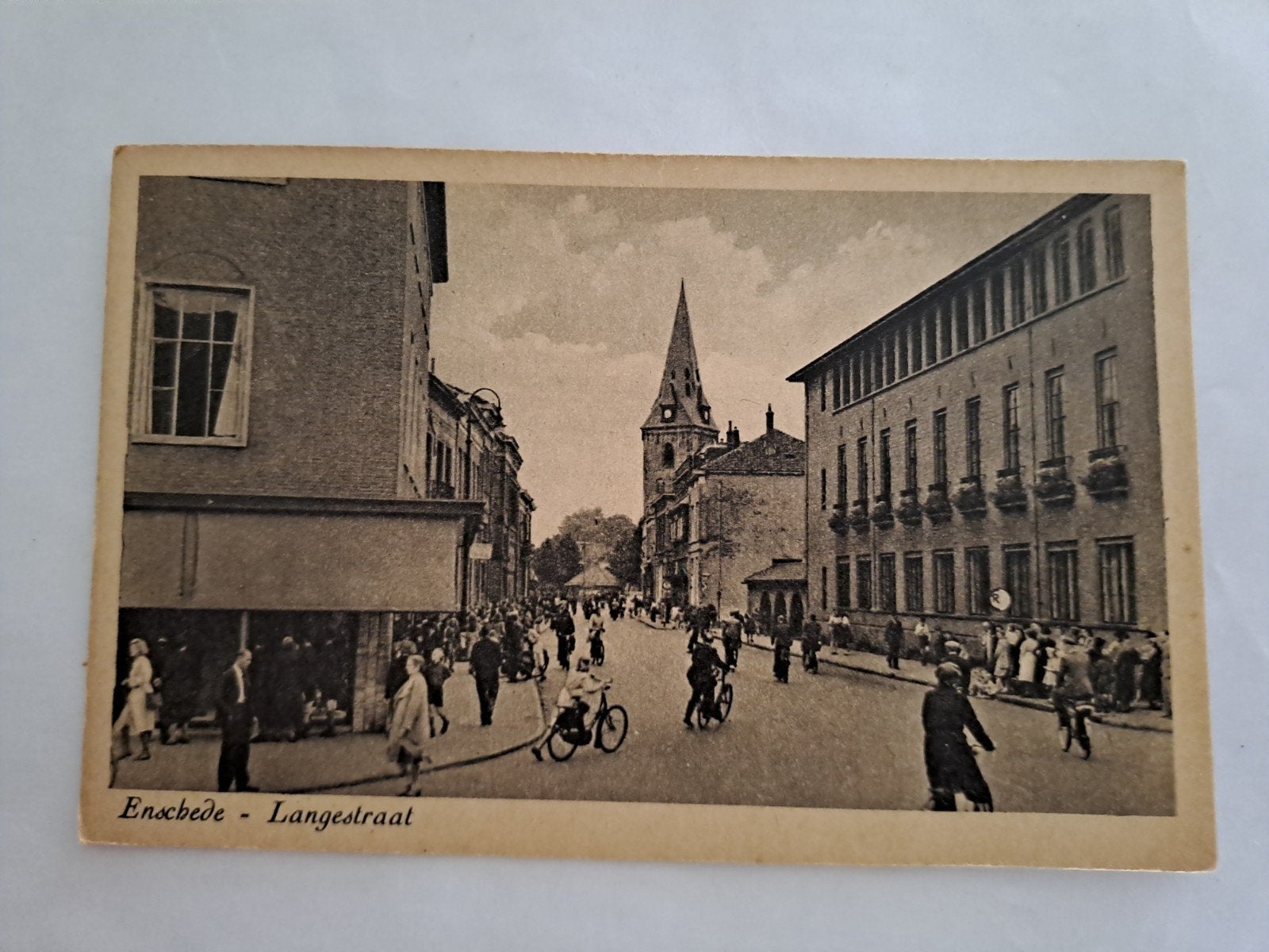 Enschede, Verzamelen, Ophalen of Verzenden, 1940 tot 1960, Overijssel
